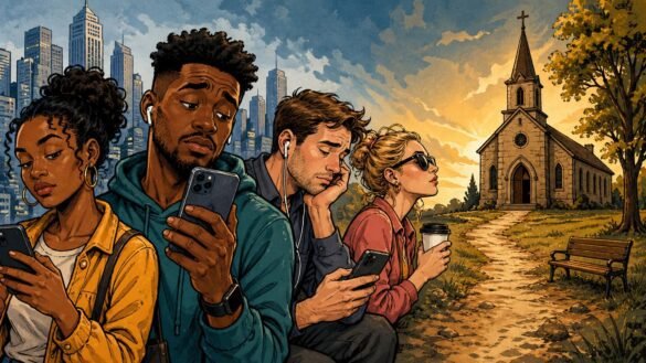 Modern Life Distracts Religion Still Waits
