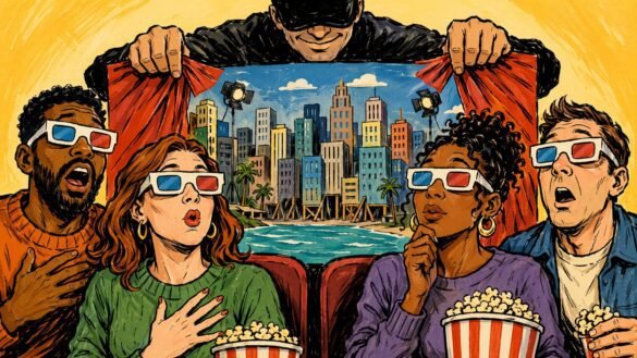 Movies Fake Cities Audiences Swallow Illusions