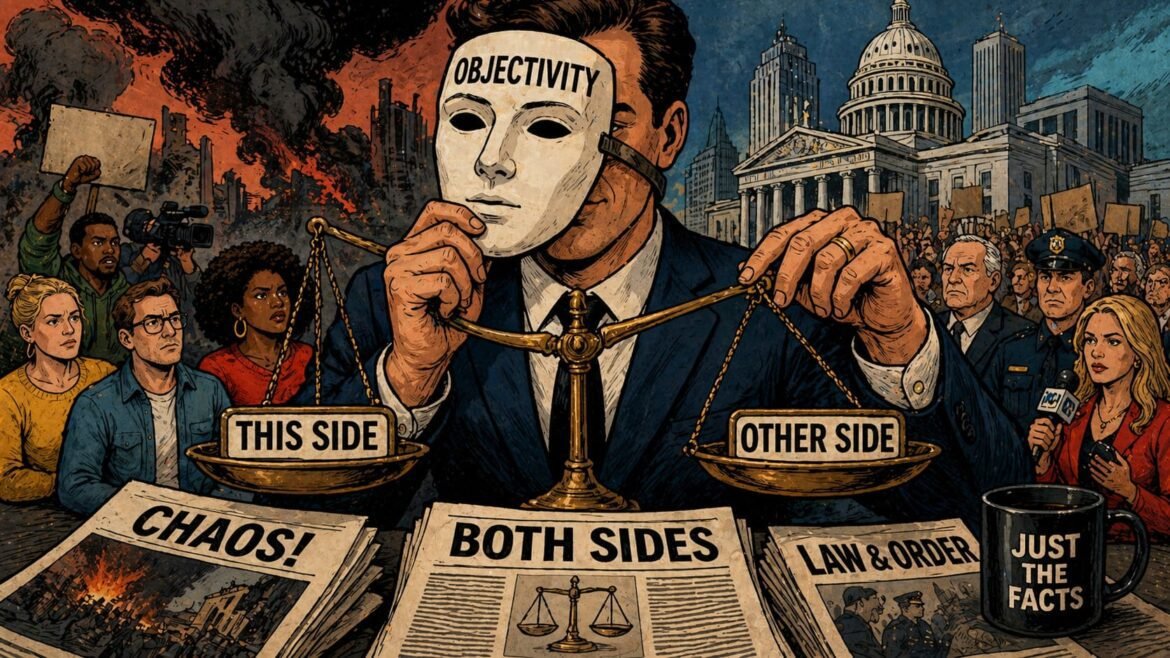 Objectivity Masks Power Narratives Choose Sides