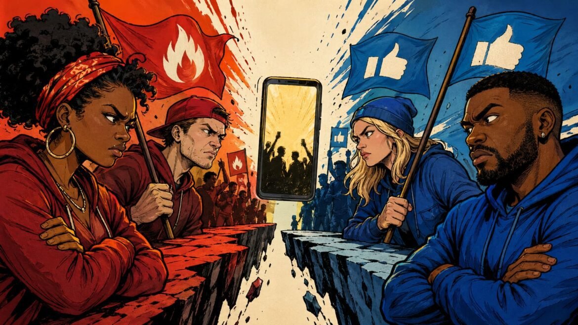 Online Tribes Harden Belonging Breeds Warfare