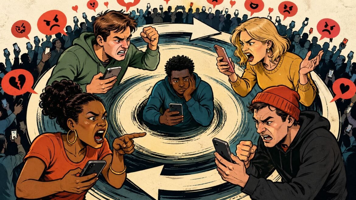 Outrage Cycles Loop Crowds Forget Yesterday