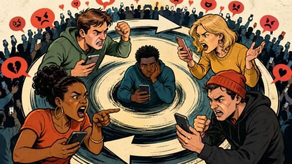 Outrage Cycles Loop Crowds Forget Yesterday