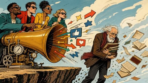 Progress Talks Big Wisdom Slips Away