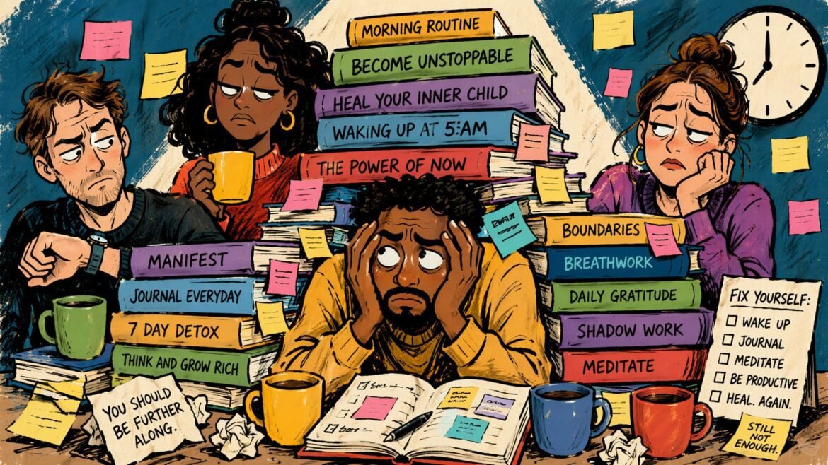 Self Help Backfires Healing Becomes Homework