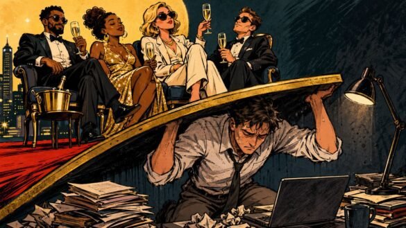 Success Looks Glamorous Exhaustion Funds Everything