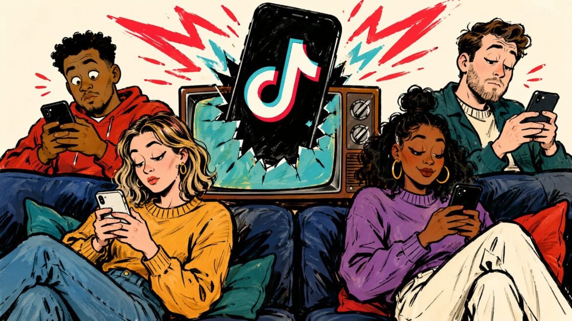 TikTok Rewired Television Attention Broke Stories