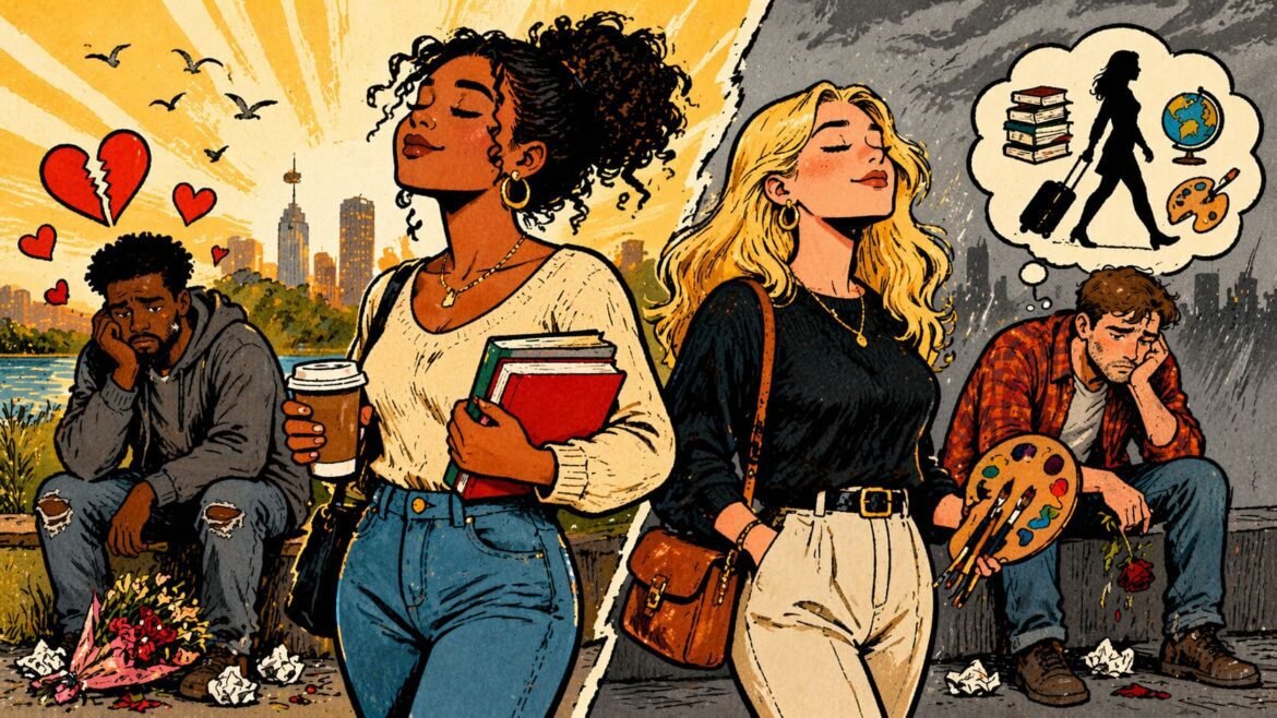 Young Women Decenter Men Become Optional