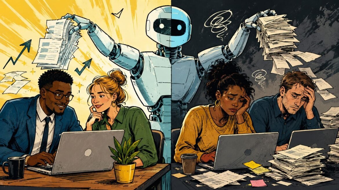 AI Reckoning Productivity Meets Human Cost
