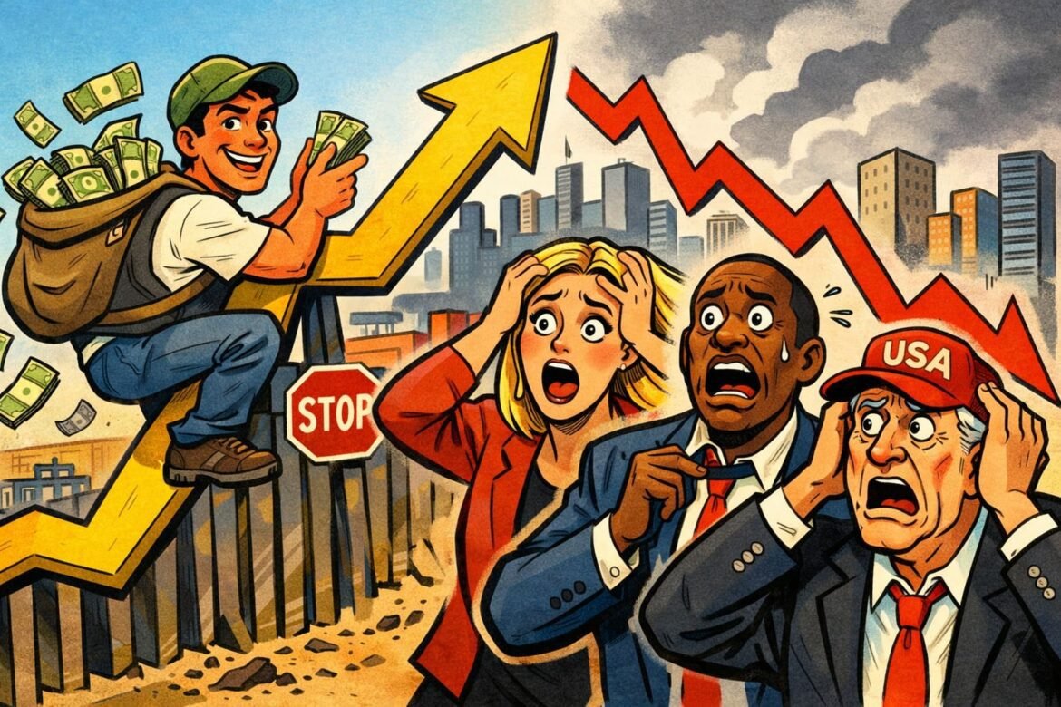 Border Economics Booms Wages Spark Panic