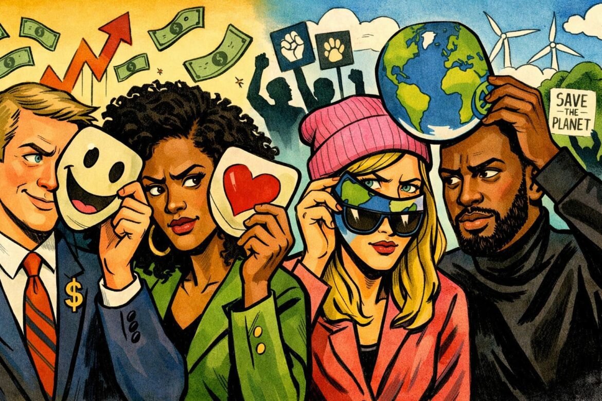 Brand Activism Sells Purpose Masks Performance