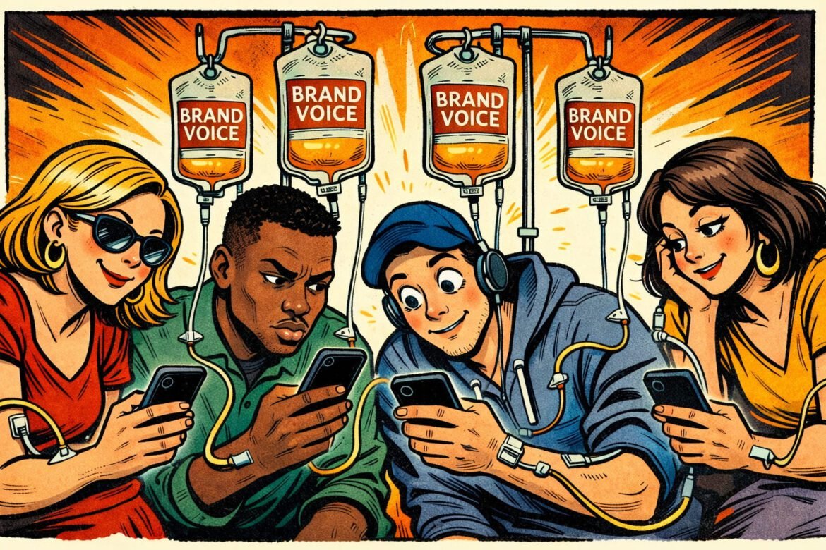Brand Voice Wins Readers Stay Addicted