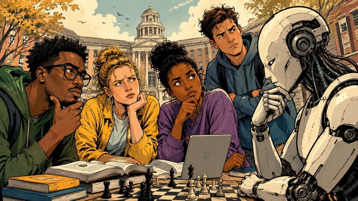 Campus Awakening AI Challenges Human Genius