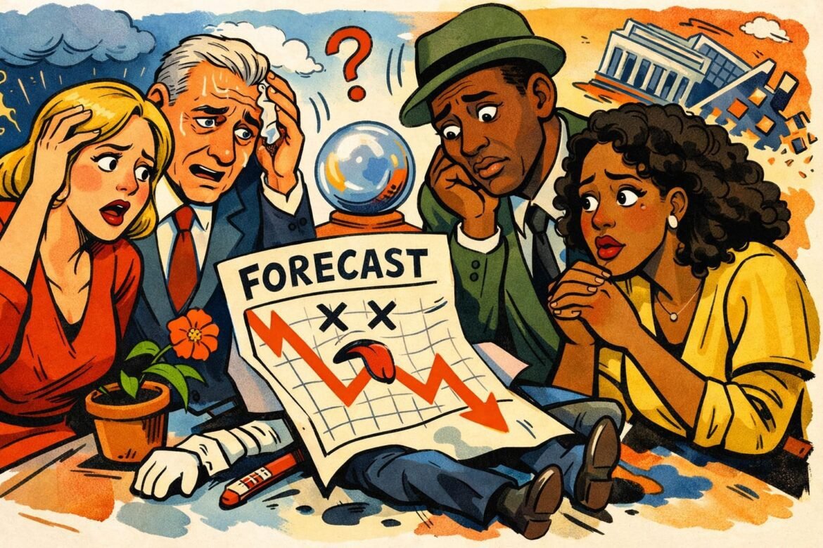 Economic Uncertainty Reigns Forecasts Keep Dying