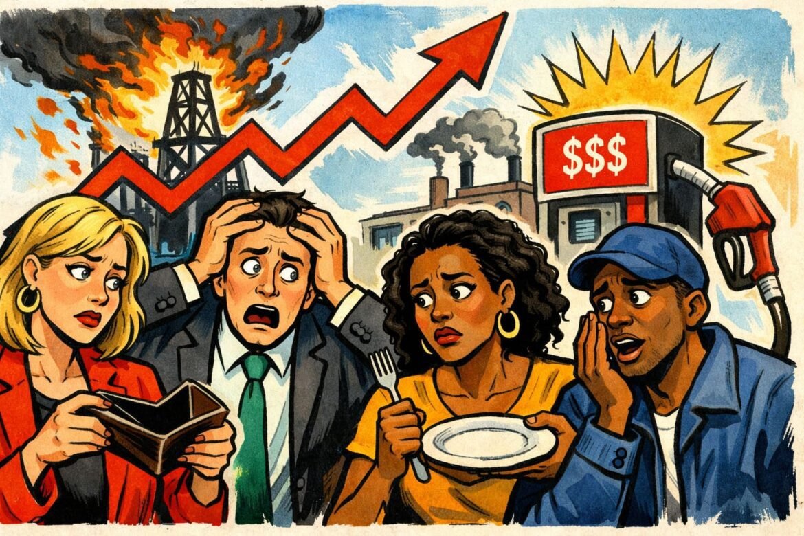 Energy Shocks Return Inflation Wakes Hungrier