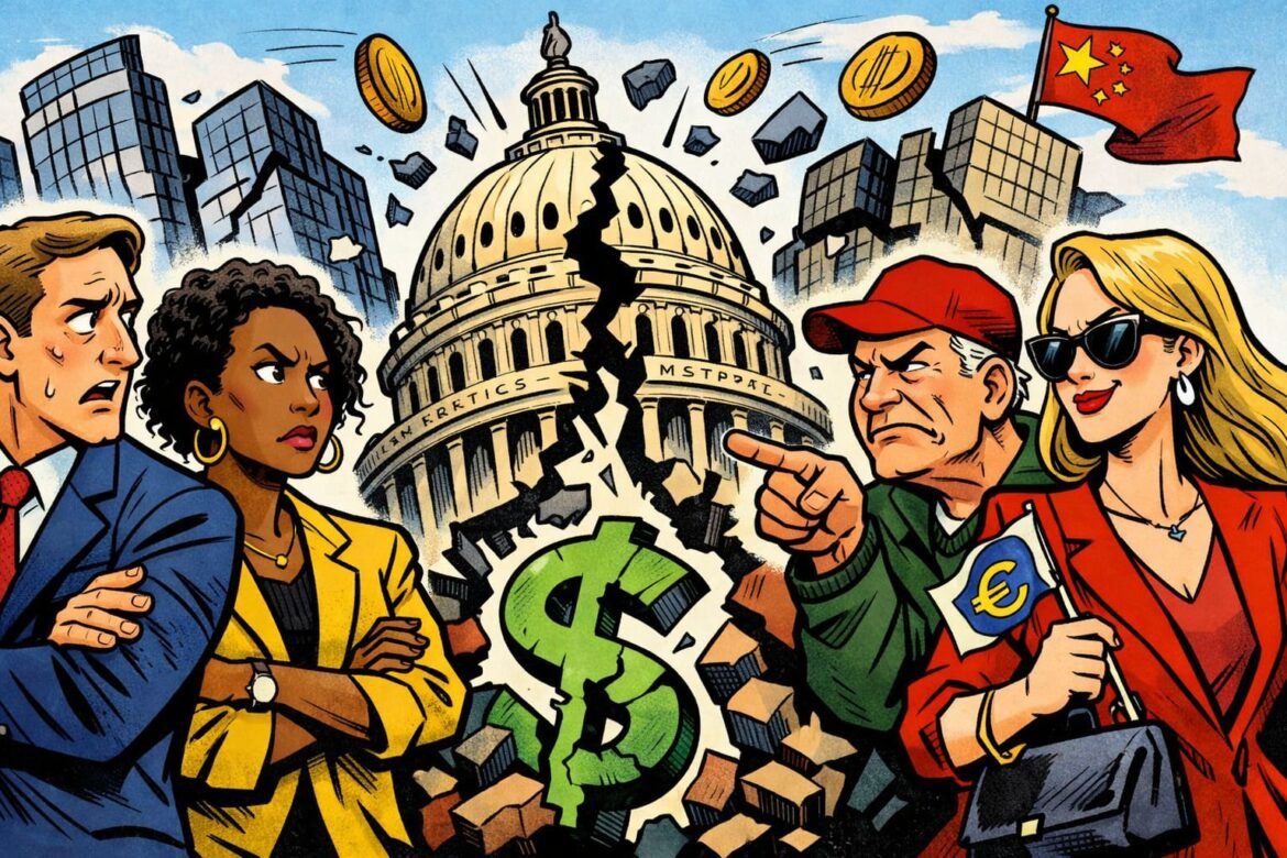 Financial Fragmentation Rises Politics Hits Capital