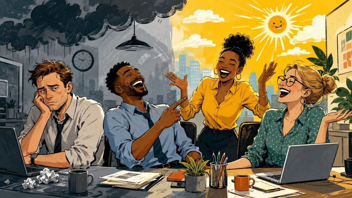 Laughter Saves Teams Kill Office Gloom