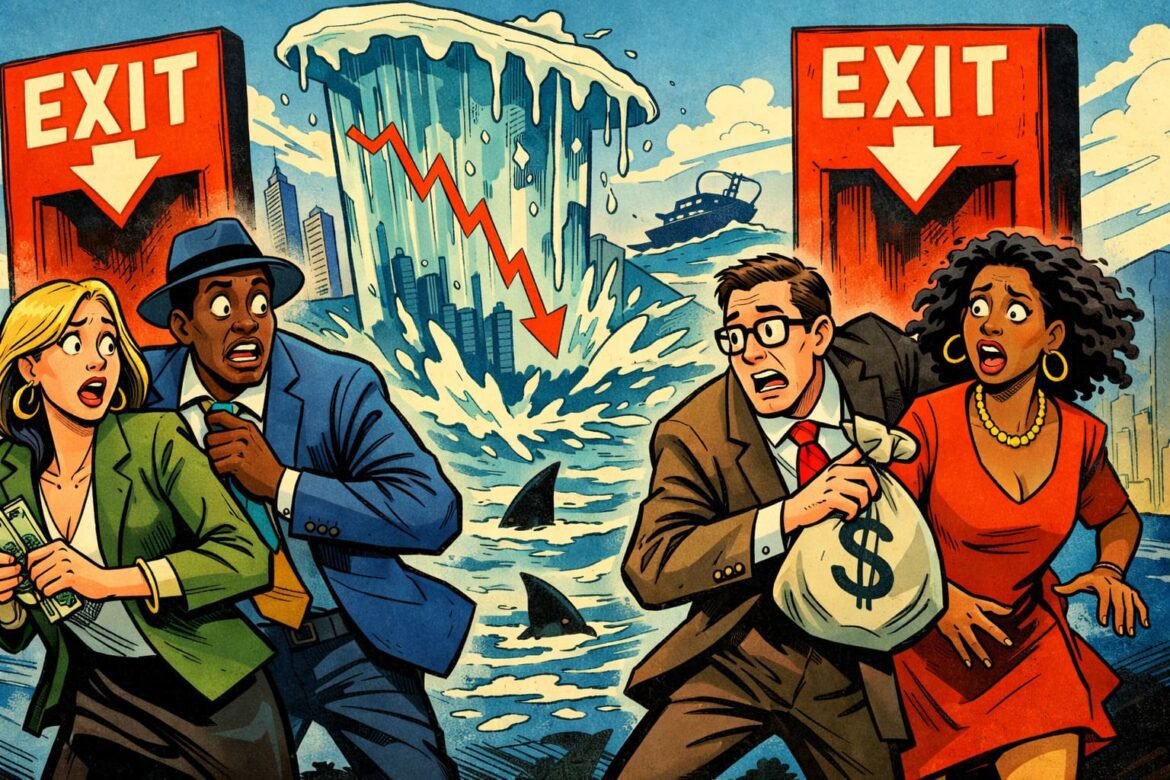Liquidity Illusions Return Exits Turn Savage
