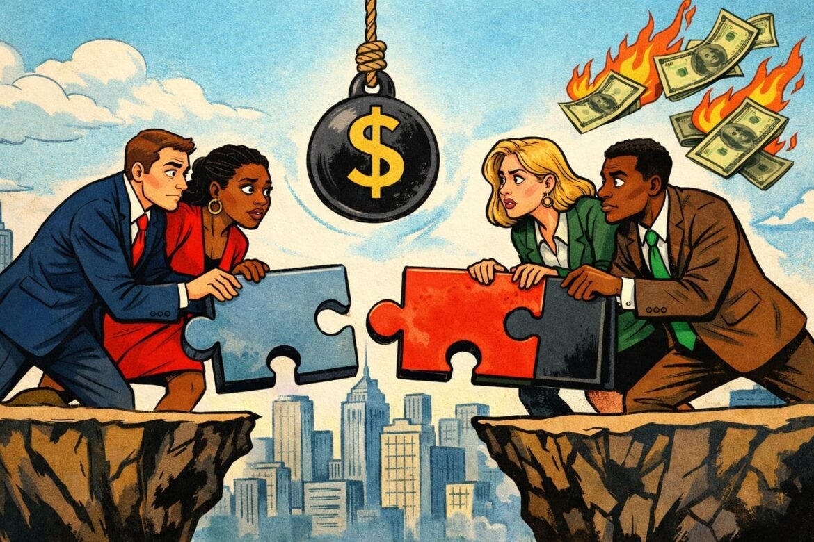 Mergers Need Courage Financing Stays Costly