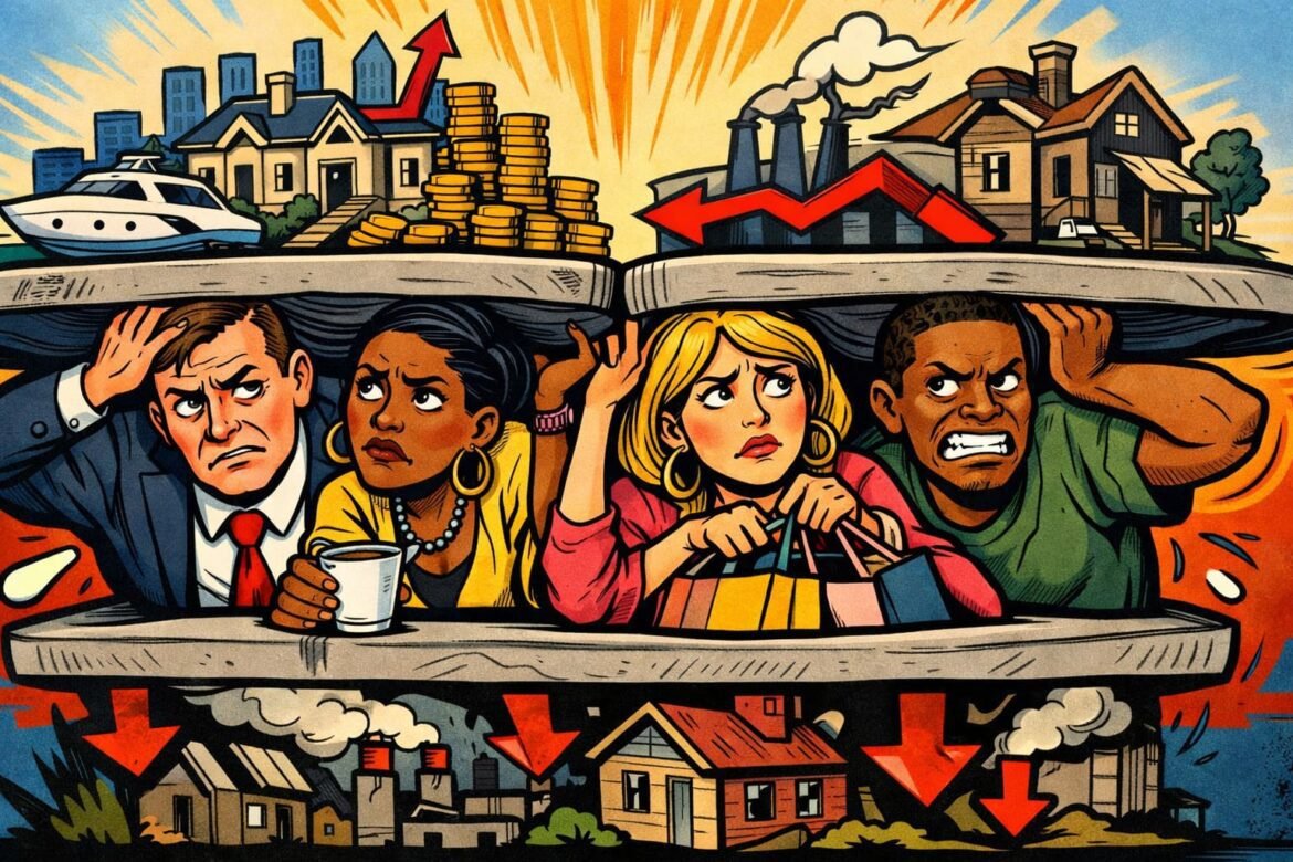 Middle Class Squeeze Growth Feels Hollow
