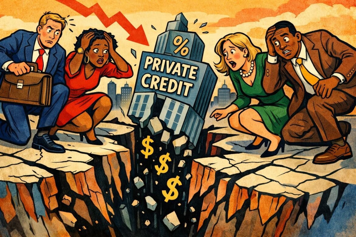 Private Credit Panic Cracks Finally Surface