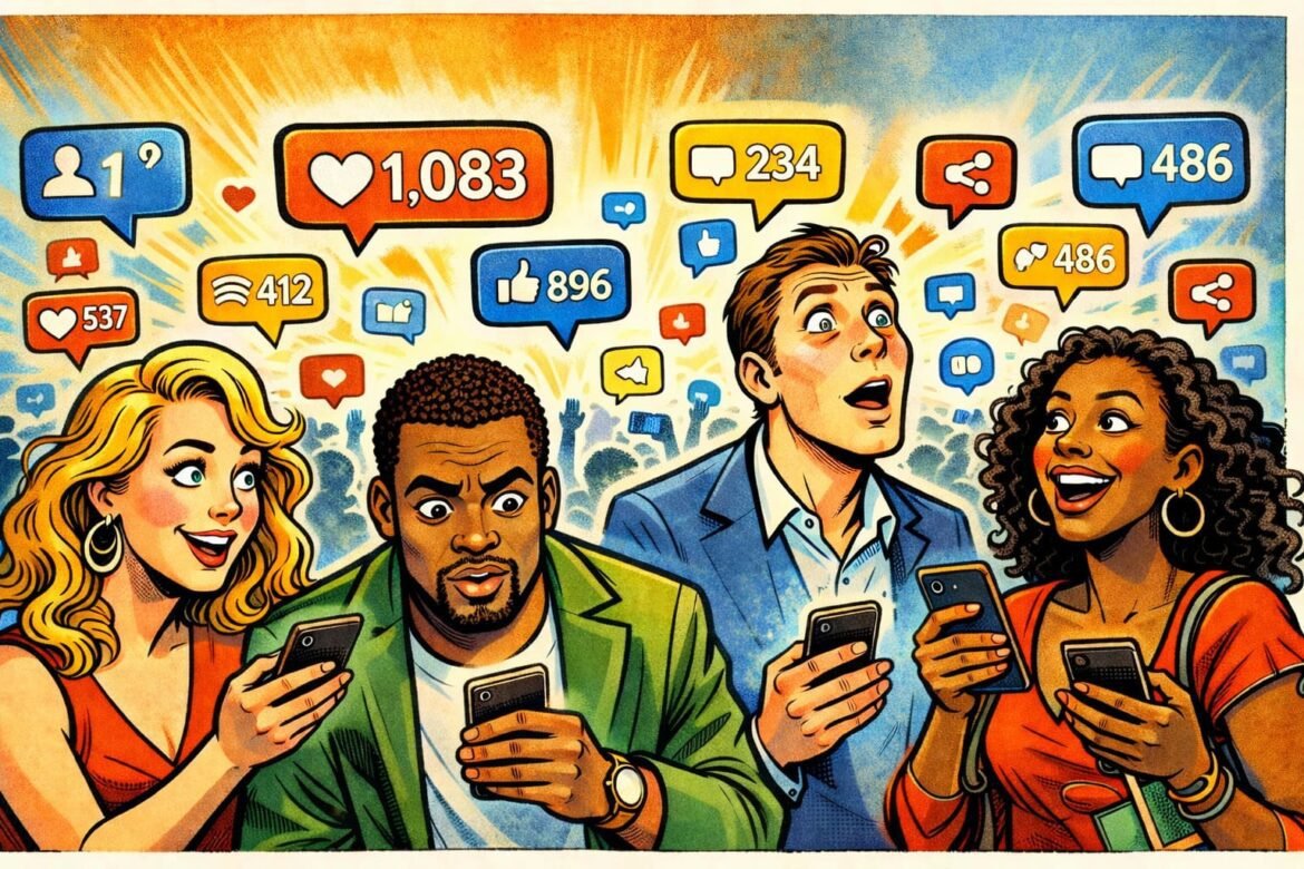 Social Buzz Compounds Posts Shape Relevance