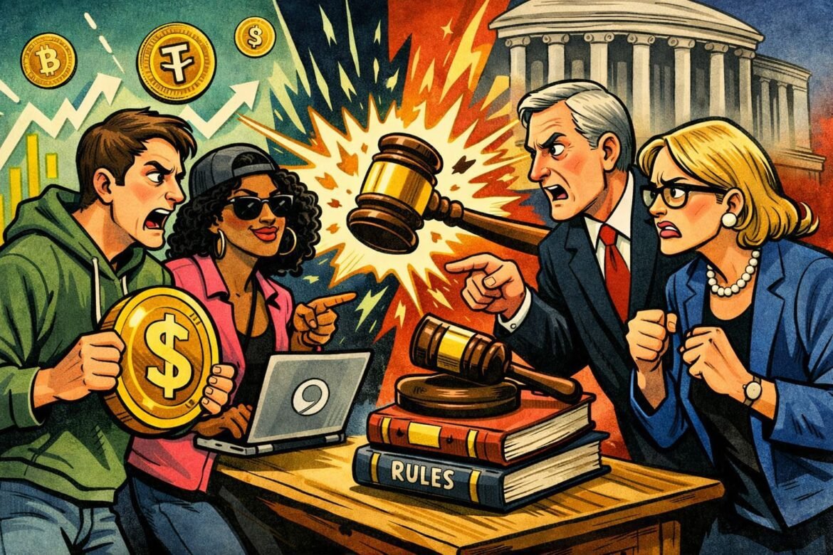 Stablecoin Rules Clash Money Meets Regulation