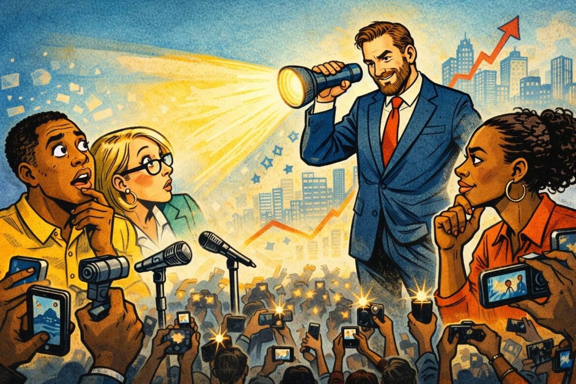 Steal More Attention Visibility Breeds Authority