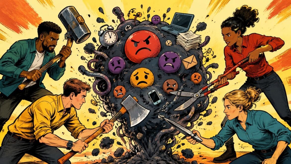 Stress Triggers Spread Crush Them Early