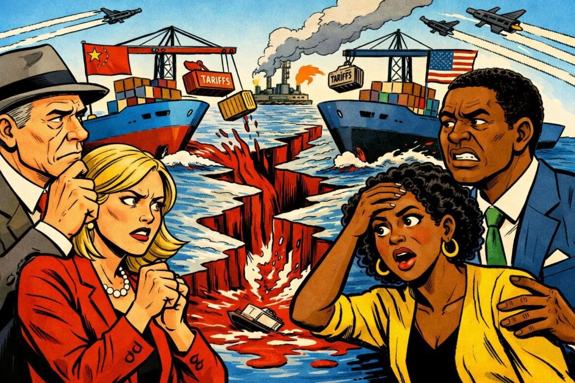 Tariff Wars Return Trade Routes Bleed