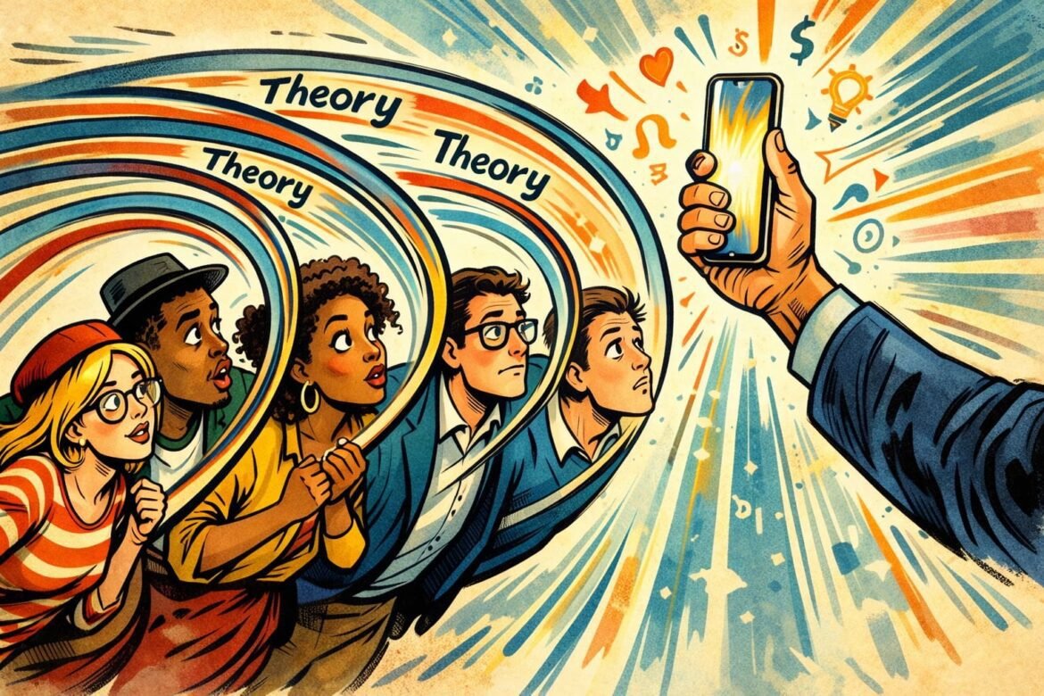 Theories Bend Attention Content Gains Power