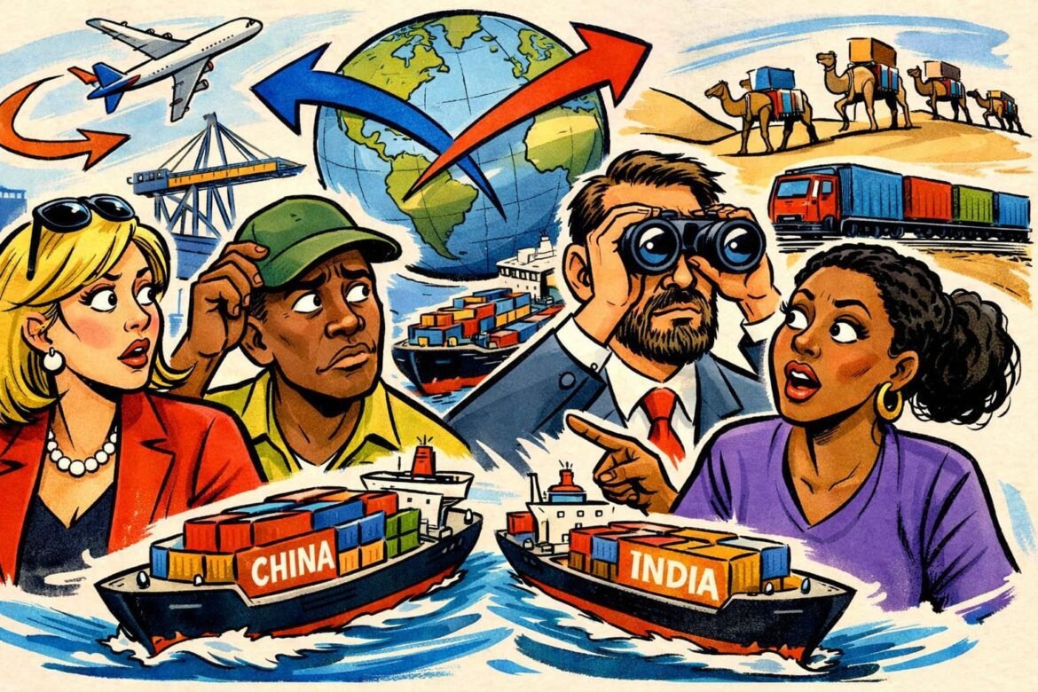 Trade Routes Shift Supply Chains Mutate