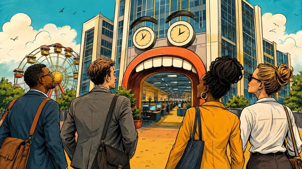 The Office Work Becomes A Destination